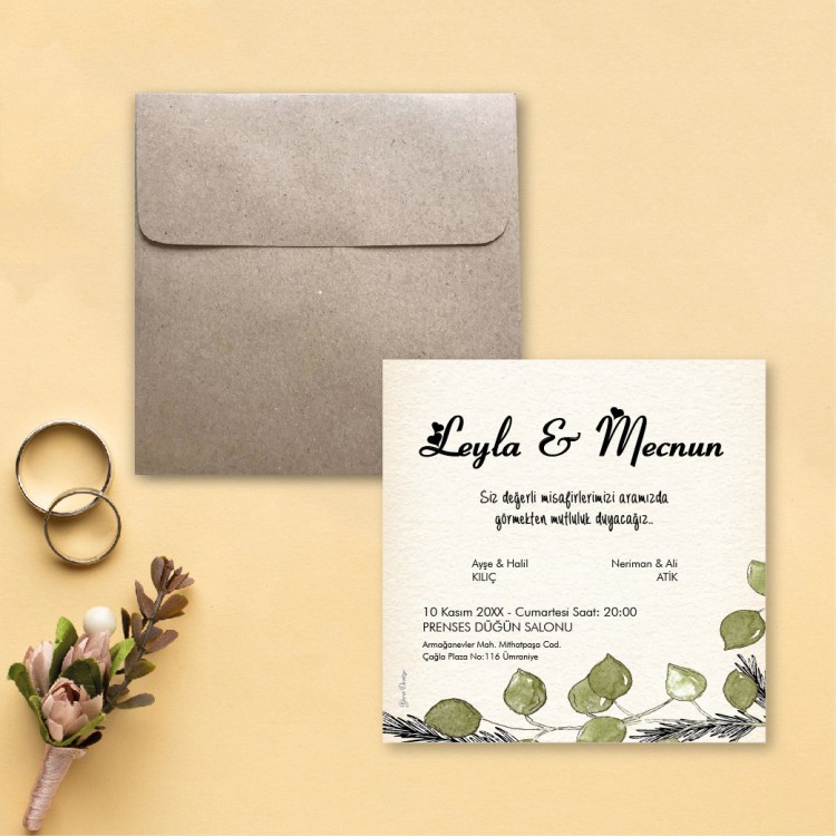 Beren Kare Davetiye 1776 - Detay Görseli 2